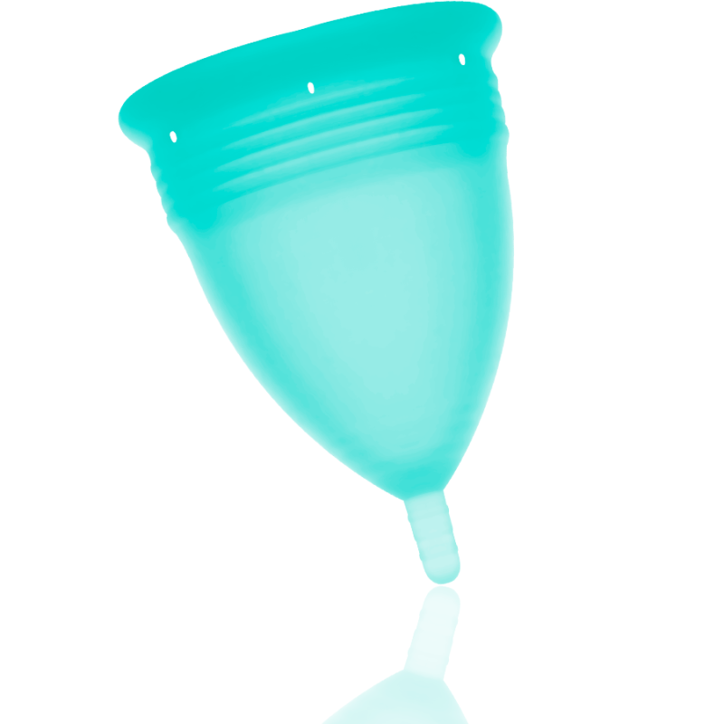STERCUP - FDA SILICONE MENSTRUAL CUP AQUAMARINE...
