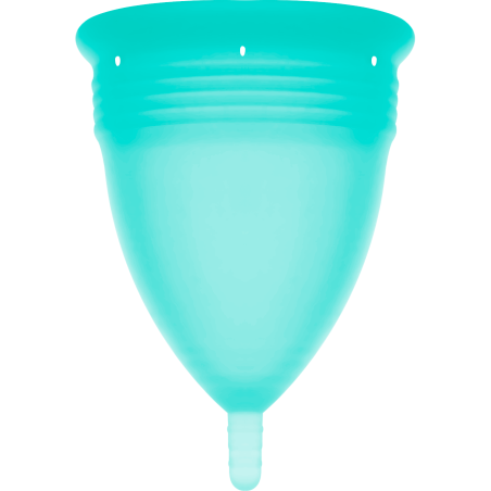 STERCUP - FDA SILICONE MENSTRUAL CUP AQUAMARINE - SIZE S