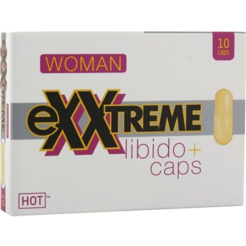 HOT - EXXTREME CÁPSULAS AUMENTO LÍBIDO MUJER 10...