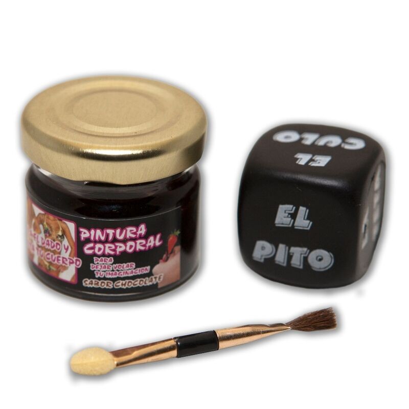 DIABLO PICANTE - PINTURA DE CHOCOLATE Y DADO DE...