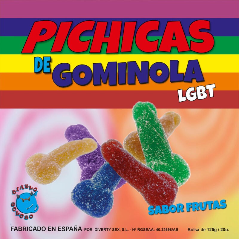 PRIDE - PICHITAS DE GOMINOLA FRUTAS CON AZUCAR...
