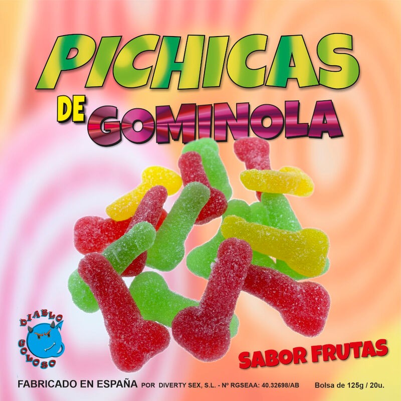 DIABLO PICANTE - PICHITAS DE GOMINOLA FRUTAS...