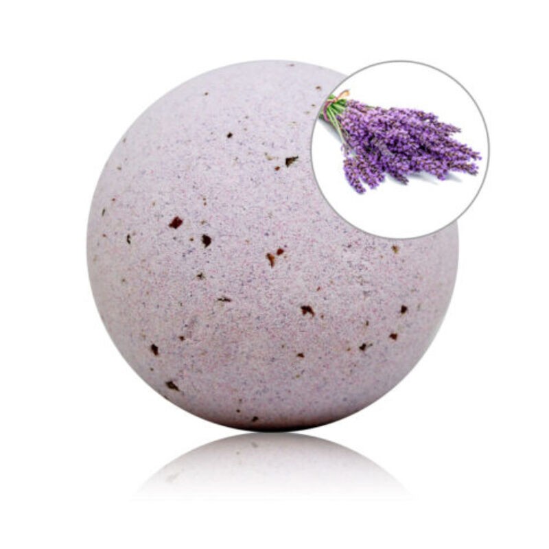 TALOKA - LAVENDER SCENTED BATH BOMB WITH ROSE...