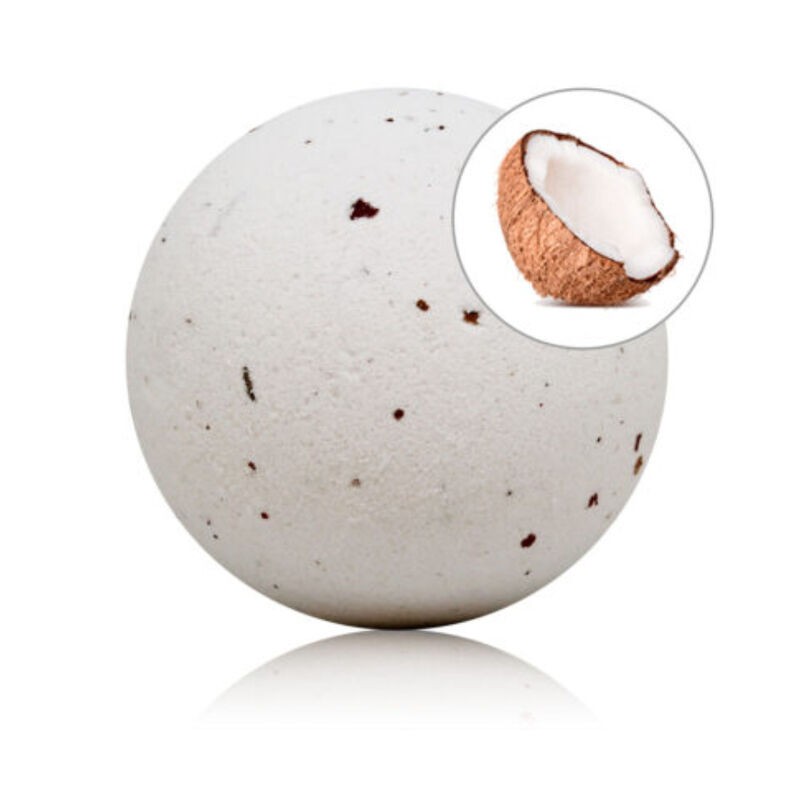TALOKA - COCONUT SCENTED BATH BOMB WITH ROSE...