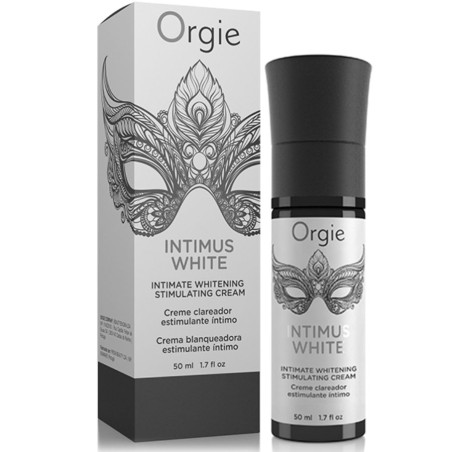 ORGIE INTIMUS WHITE GEL BLANQUEADOR Y ESTIMULANTE ZONAS INTIMAS 50 ML