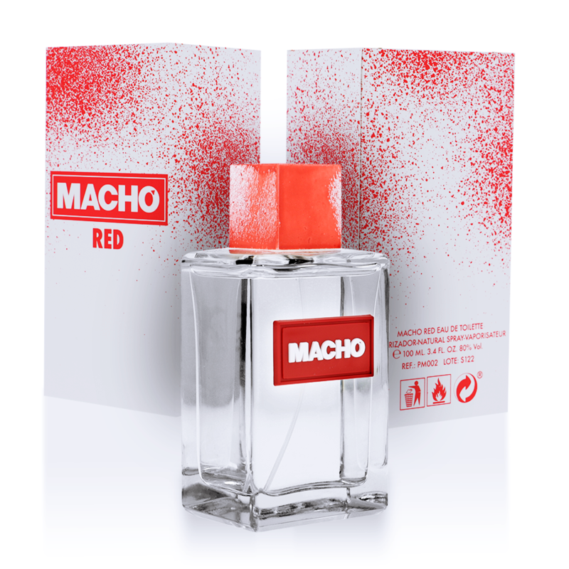 MACHO RED EAU DE TOILETTE PERFUME 100 ML