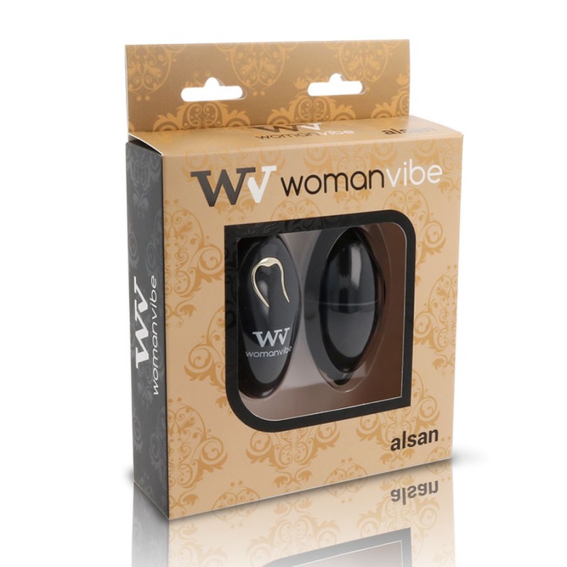 WOMANVIBE - ALSAN EGG REMOTE CONTROL BLACK...