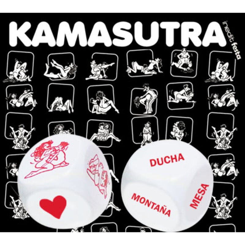 INDEDIT - CAJA 2 DADOS KAMASUTRA HOGAR (HETERO)