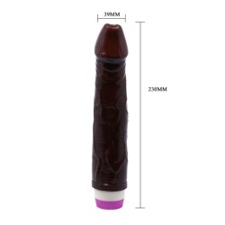 BAILE - WAVES OF PLEASURE VIBRATOR 23 CM BROWN 2