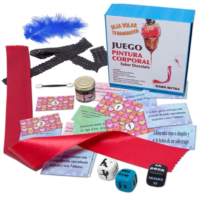 DIABLO PICANTE - JUEGO DE DADOS CON PINTURA...