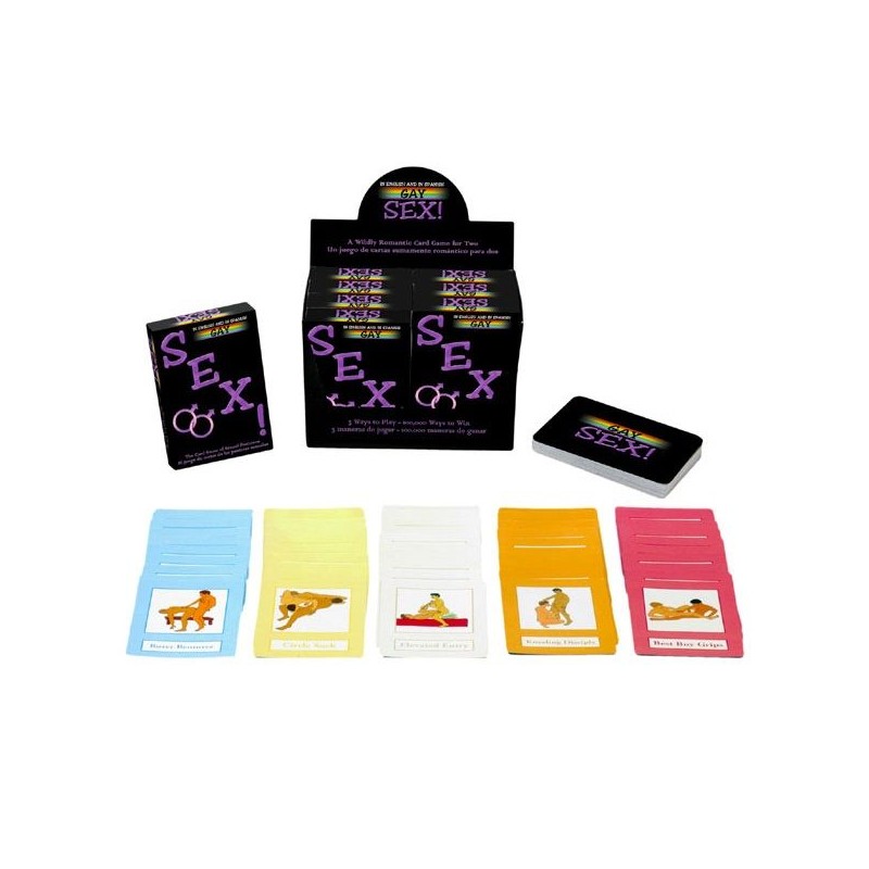 KHEPER GAMES - NAIPES DE SEXO GAY, GAY CARDS...