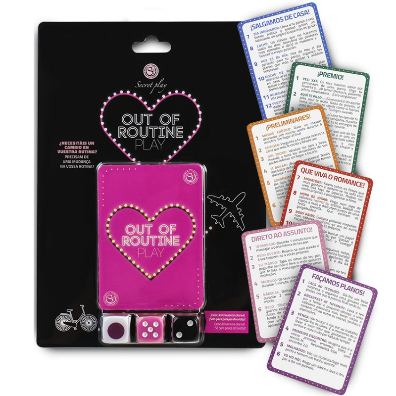 SECRETPLAY - GAME CHANGE YOUR ROUTINE OUT OF...