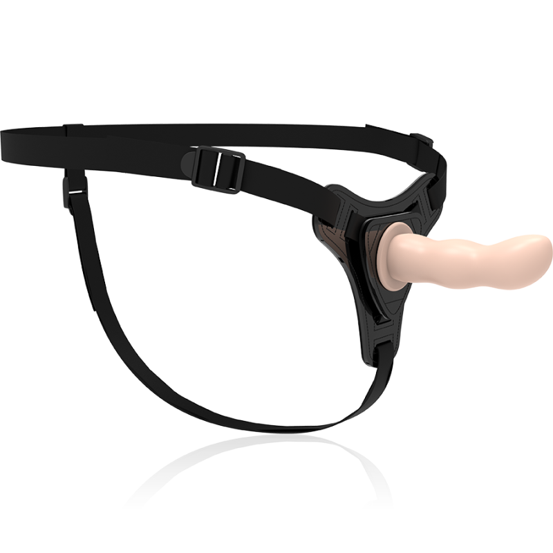 FETISH SUBMISSIVE HARNESS - FLESH SILICONE...