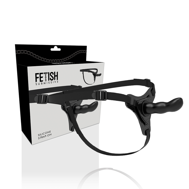 FETISH SUBMISSIVE HARNESS - BLACK SILICONE...