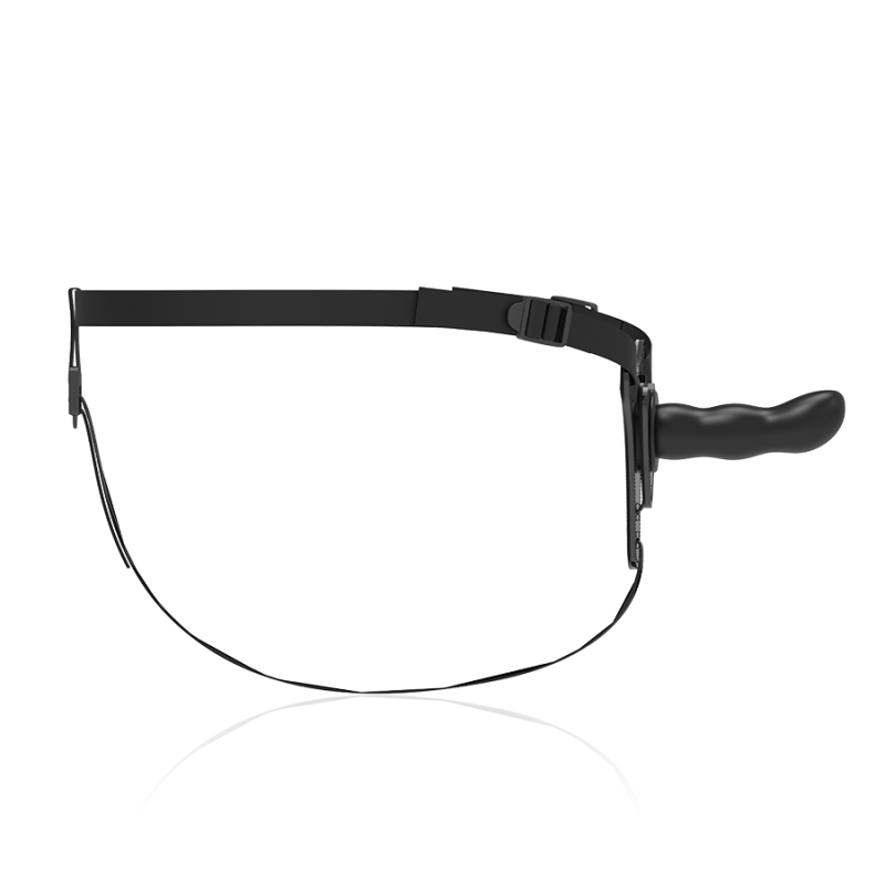 FETISH SUBMISSIVE HARNESS - BLACK SILICONE...