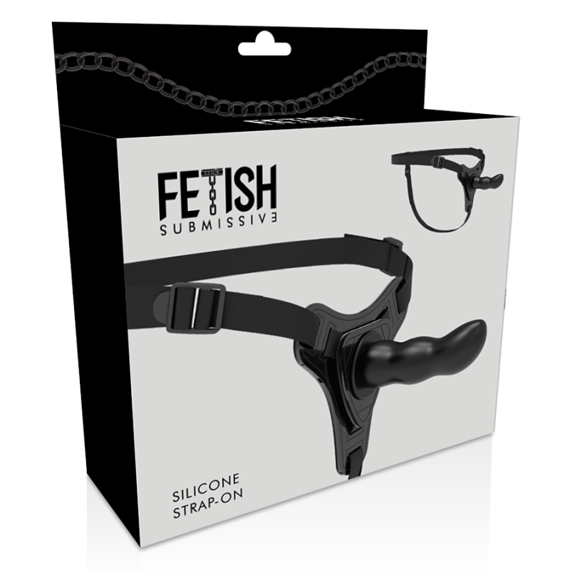 FETISH SUBMISSIVE HARNESS - BLACK SILICONE...