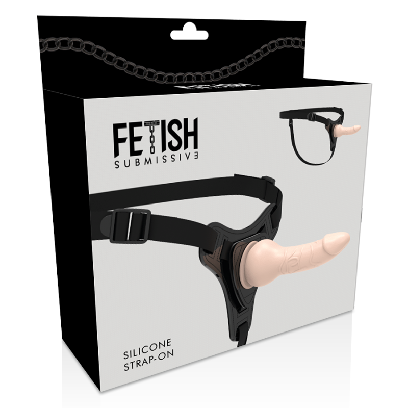 FETISH SUBMISSIVE HARNESS - FLESH REALISTIC...