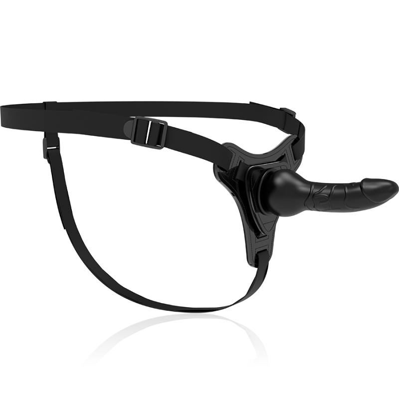 FETISH SUBMISSIVE HARNESS - BLACK SILICONE...