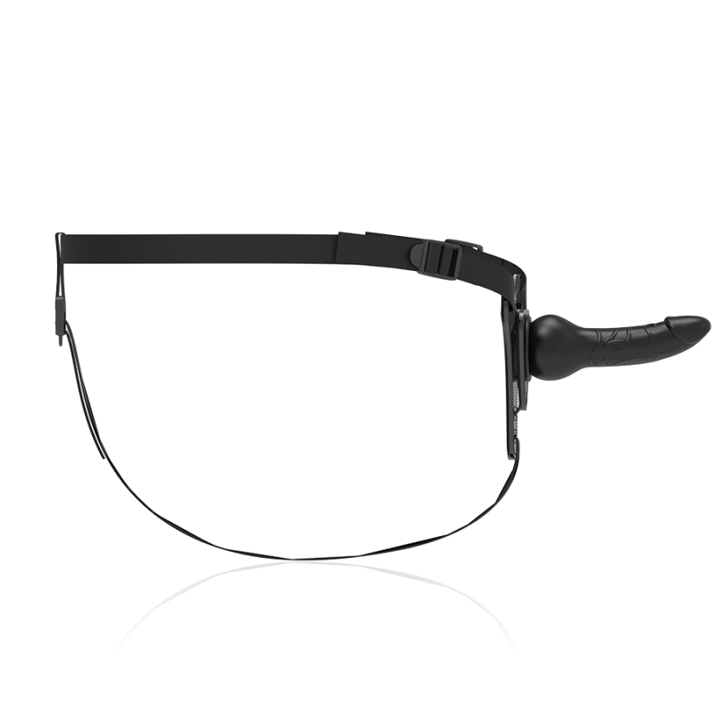 FETISH SUBMISSIVE HARNESS - BLACK SILICONE...