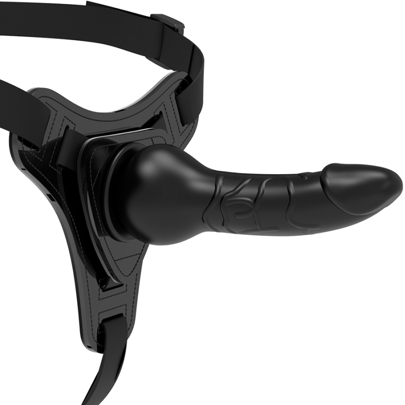 FETISH SUBMISSIVE HARNESS - BLACK SILICONE...