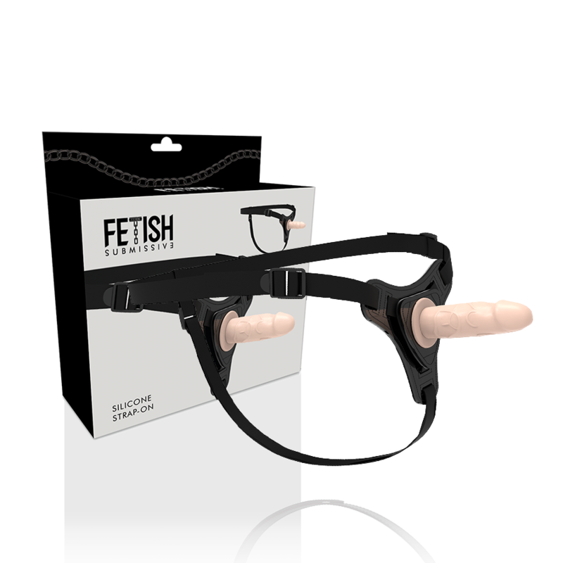FETISH SUBMISSIVE HARNESS - FLESH REALISTIC...