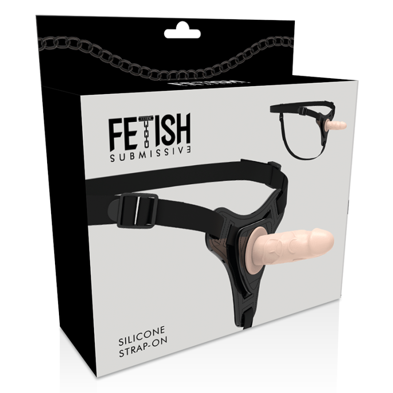 FETISH SUBMISSIVE HARNESS - FLESH REALISTIC...