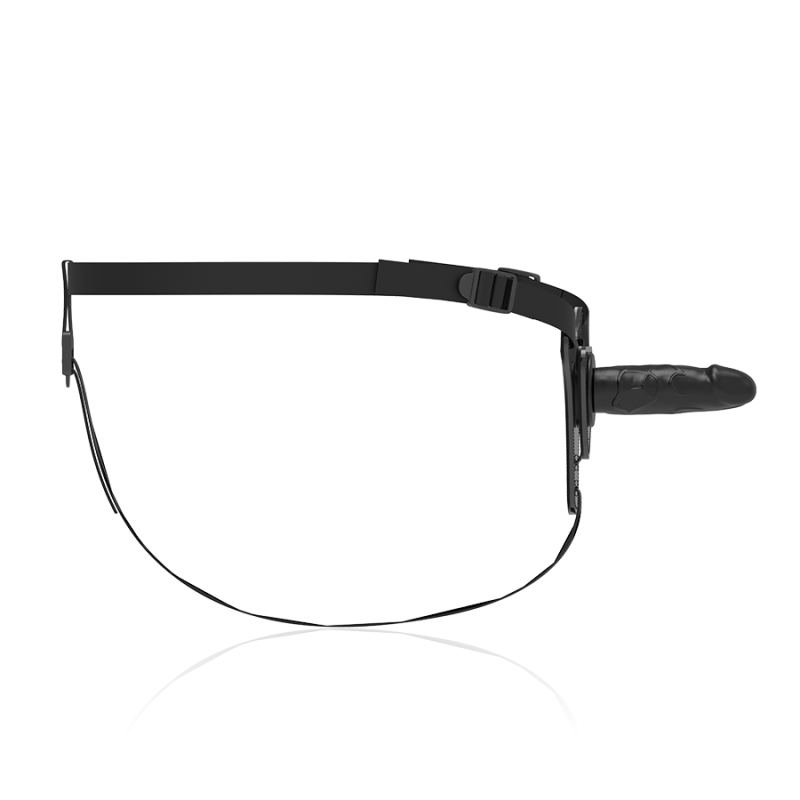 FETISH SUBMISSIVE HARNESS - REALISTIC BLACK...