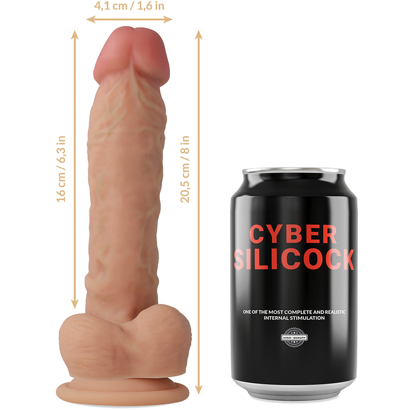 CYBER SILICOCK - STRAP-ON MAGNUS LIQUID...