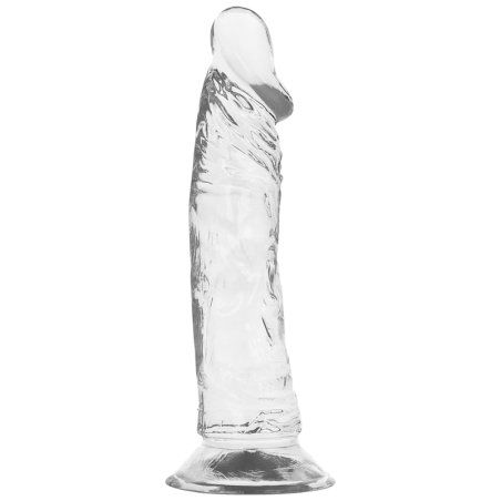 X RAY - ARNÉS + DILDO TRANSPARENTE 19 CM -O- 4 CM
