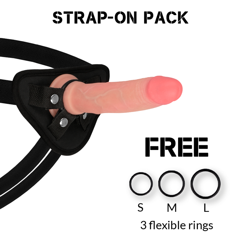 ROCKARMY - HARNESS + LIQUID SILICONE DILDO...
