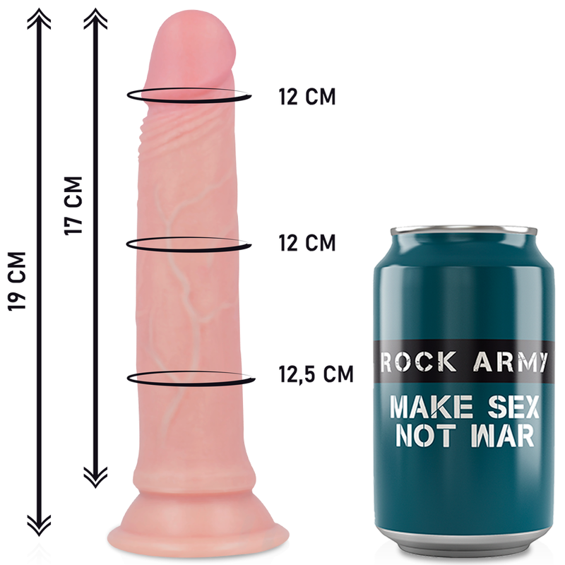 ROCKARMY - HARNESS + LIQUID SILICONE DILDO...