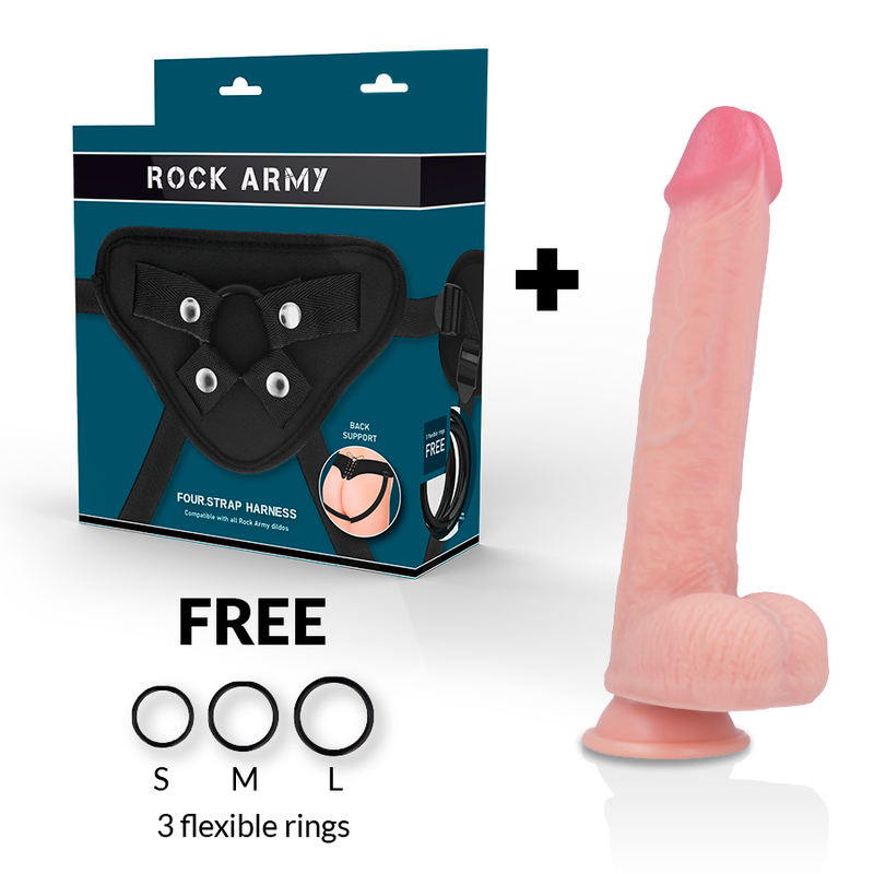 ROCKARMY - ARN S + LIQUID SILICONE DILDO...