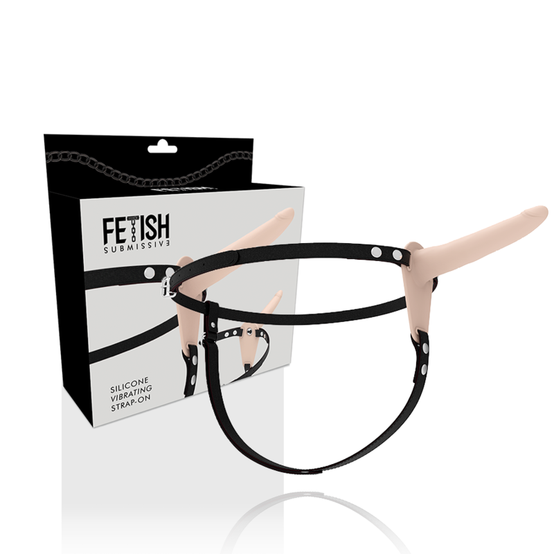 FETISH SUBMISSIVE HARNESS - FLESH SILICONE...