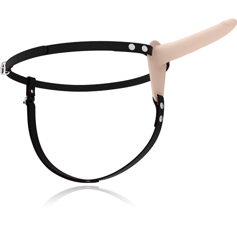 FETISH SUBMISSIVE HARNESS - FLESH SILICONE...