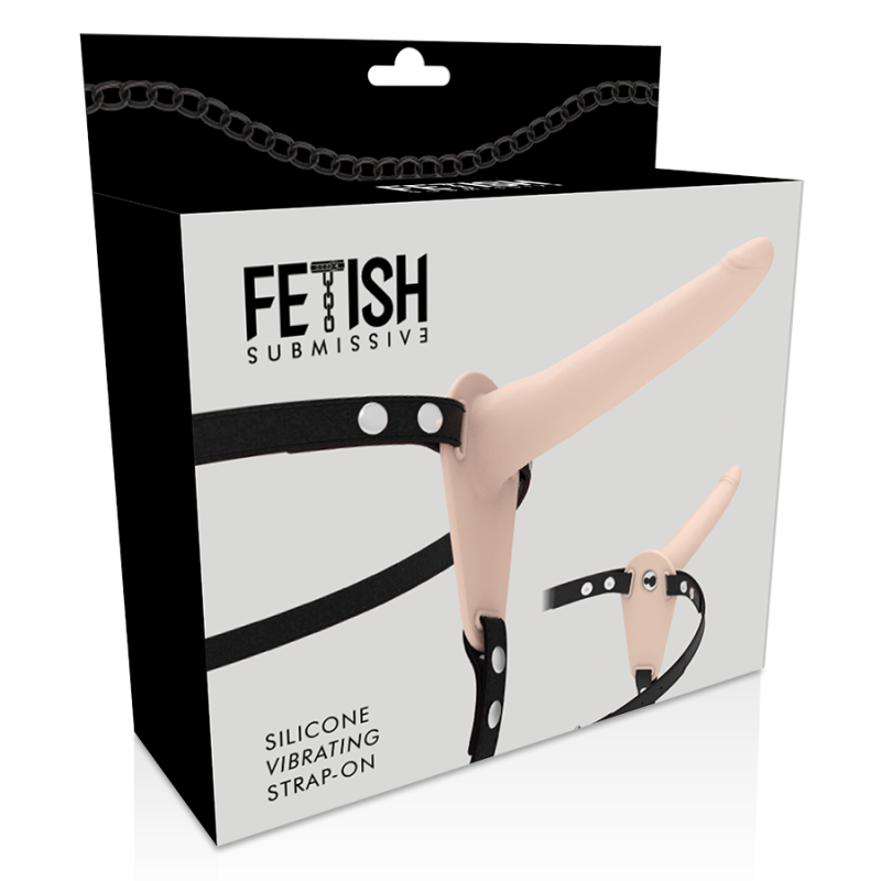 FETISH SUBMISSIVE HARNESS - FLESH SILICONE...