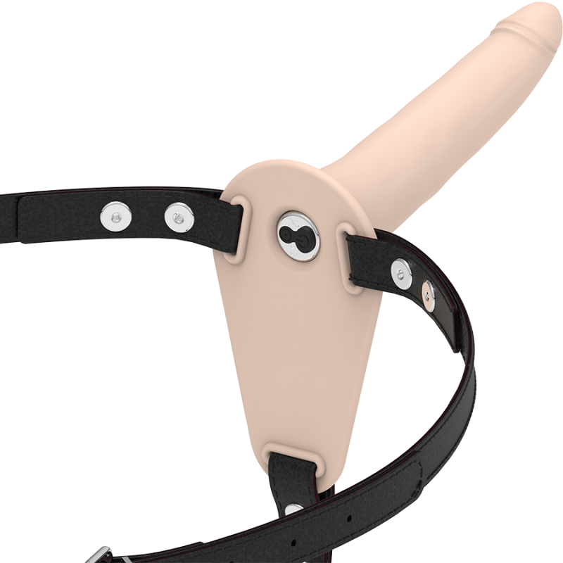 FETISH SUBMISSIVE HARNESS - FLESH SILICONE...