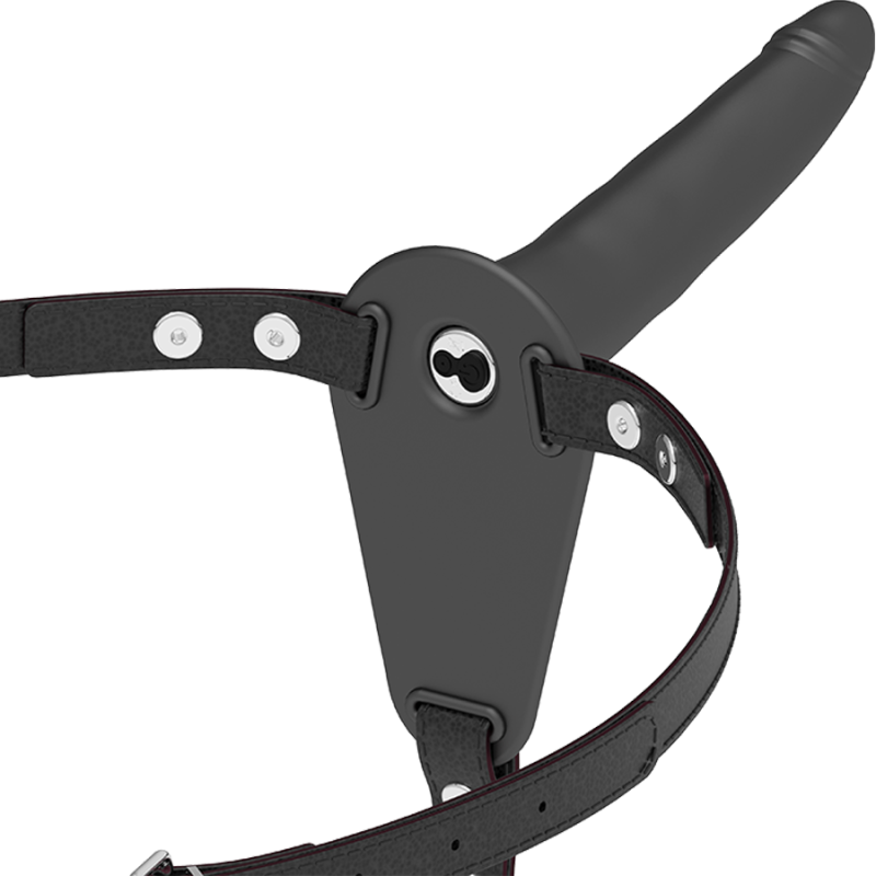 FETISH SUBMISSIVE HARNESS - BLACK SILICONE...