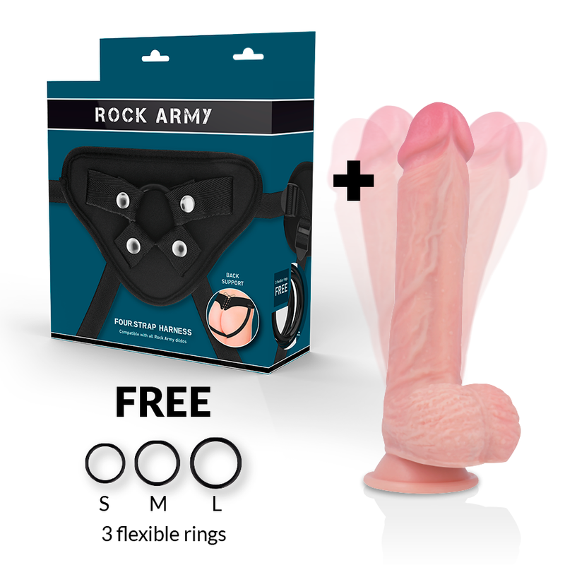 ROCKARMY - HARNESS + HAWK ROTATOR AND VIBRATOR...