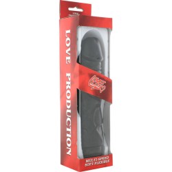 SEVEN CREATIONS - PERFECT PLEASURES BLACK VIBRATOR 22 CM 2