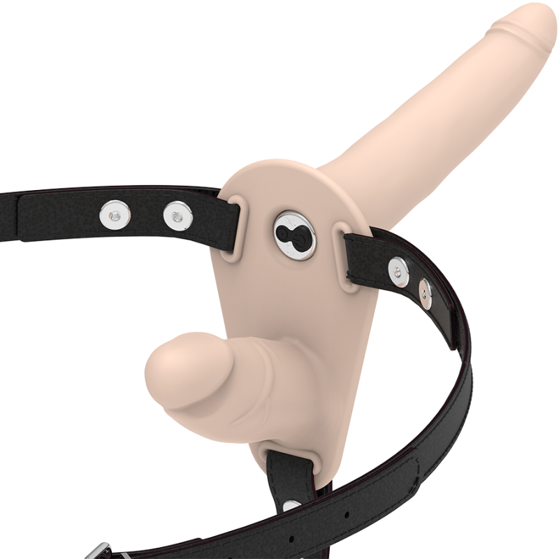 FETISH SUBMISSIVE HARNESS - DOUBLE PENETRATION...