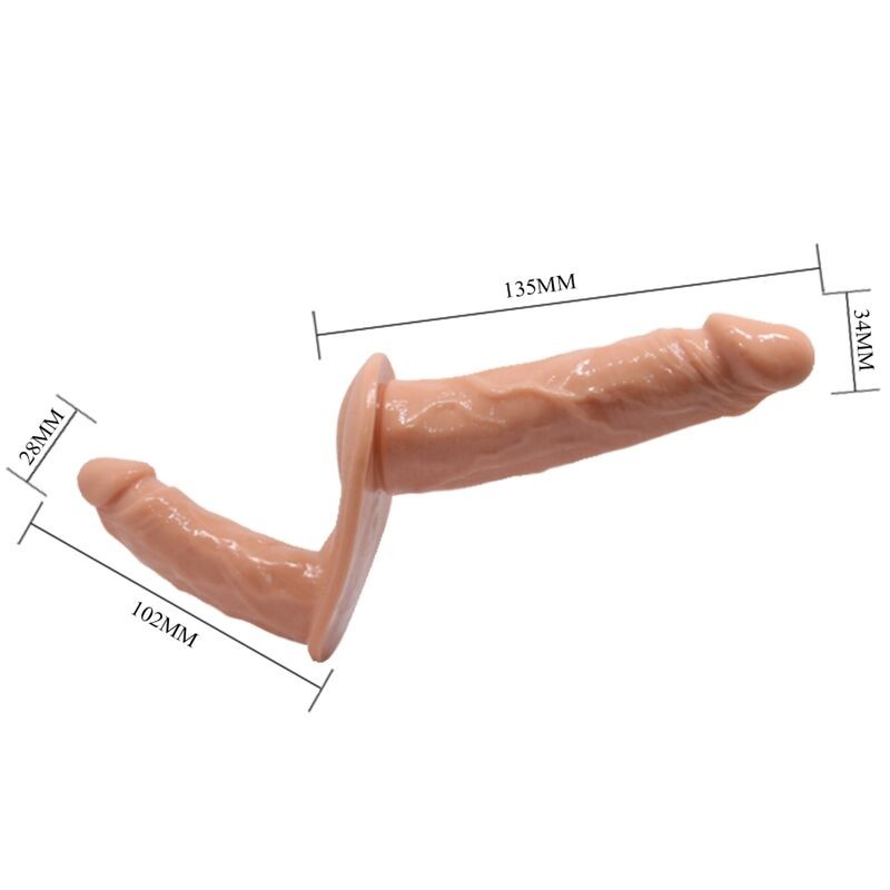 BAILE - ULTRA PASSIONATE DOUBLE DILDOS WITH...