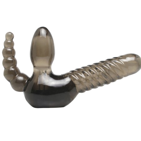 FETISH FANTASY SERIES - SERIES STRAPLESS ARNÉS SIN CUERDAS CON ESTIMULADOR ANAL