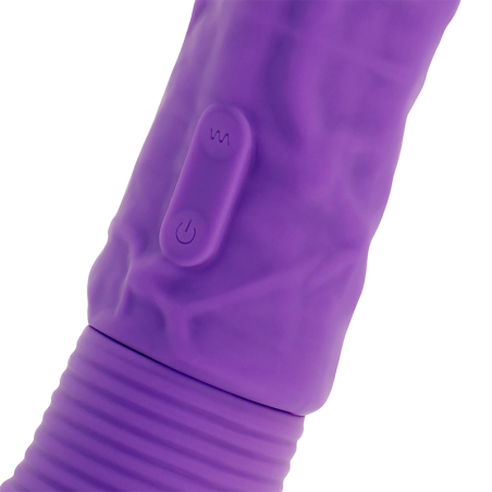 OHMAMA - DILDO SILICONA REALÍSTICO 8 VELOCIDADES