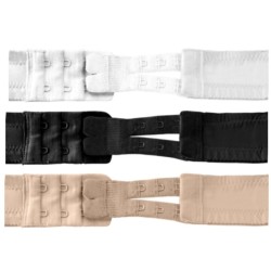 BYEBRA EXTENSORES DE CONTORNO FLEXIBLES 2 GANCHOS NUDE 3...