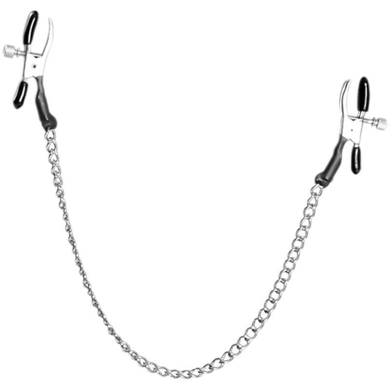FETISH FANTASY SERIES - PINZAS CON CADENA PARA...