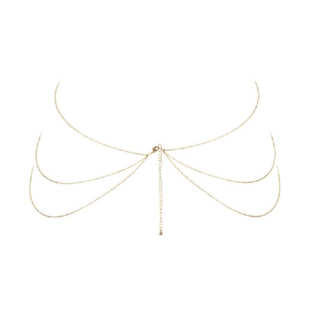 BIJOUX MAGNIFIQUE CADENAS METÁLICAS PARA EL CUERPO 8 DORADO