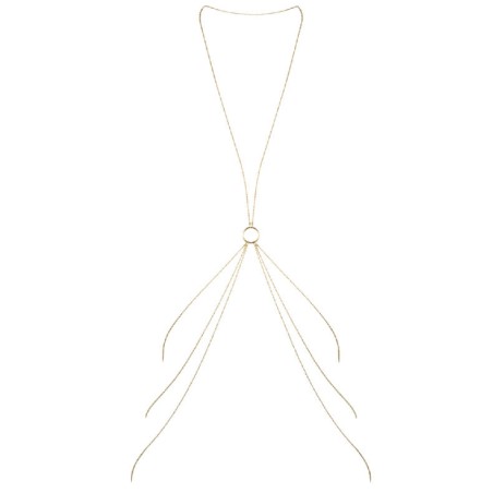 BIJOUX MAGNIFIQUE CADENAS METÁLICAS PARA EL CUERPO 8 DORADO
