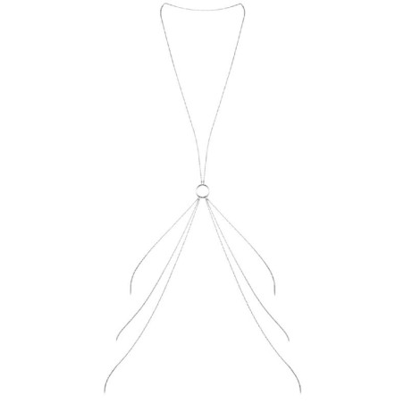 BIJOUX MAGNIFIQUE CADENAS METÁLICAS PARA EL CUERPO 8  SILVER