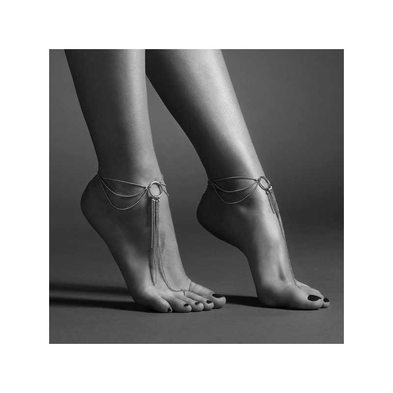 BIJOUX MAGNIFIQUE ACCESORIOS PARA LOS PIES SILVER