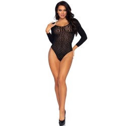 LEG AVENUE TEDDY DISEÑO MOSAICO TALLA UNICA 2